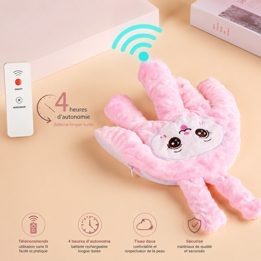 DouceNuit™ | L'Oreiller Apaisant qui Aide Bébé à S'Endormir Sereinement